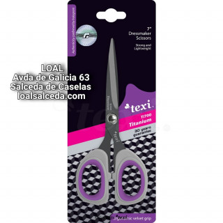 TIJERAS DE TITANIO TEXI DE 18 CM