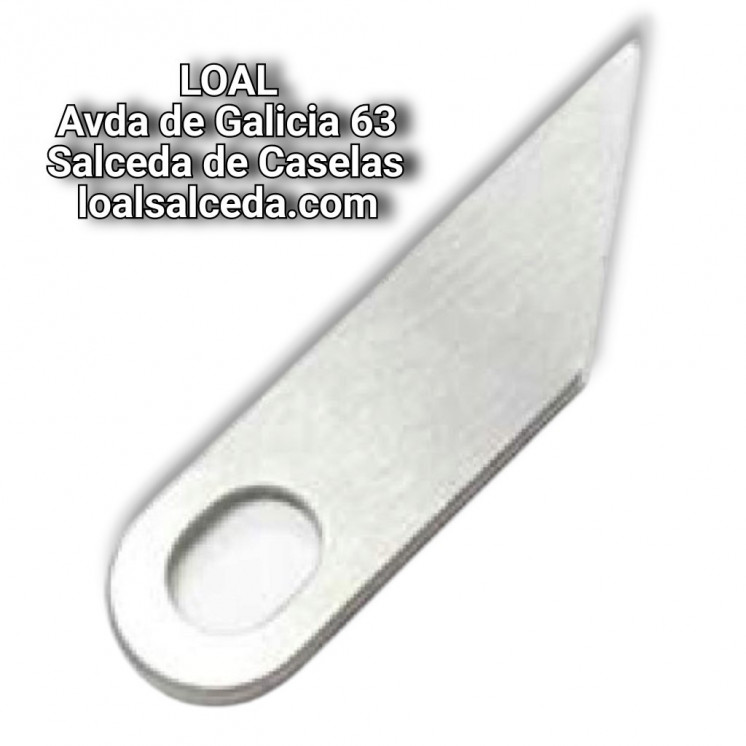 cuchilla fija remalladora Singer 14sh754
