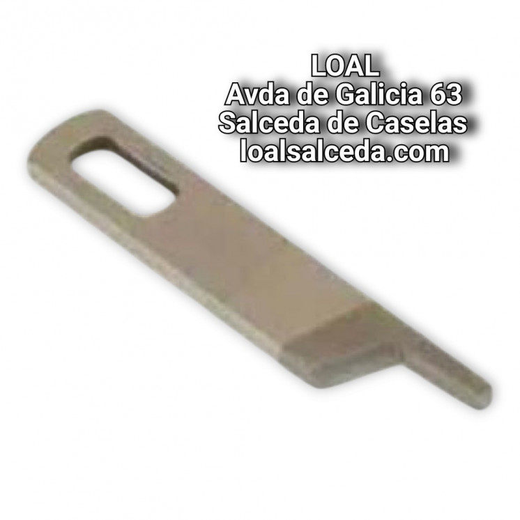 cuchilla movil remalladora Singer 14sh754