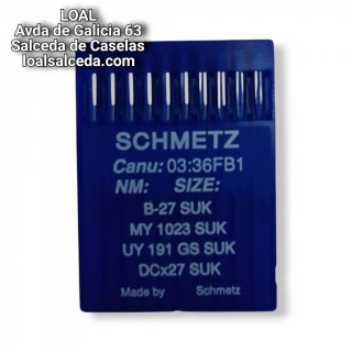 AGUJA B27 SUK PUNTA DE BOLA DE LA MARCA SCHMETZ