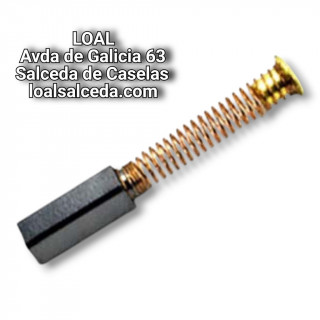 DOS ESCOBILLAS PARA MOTOR DE PETACA