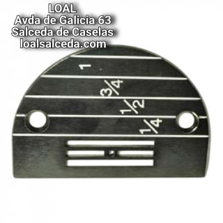 PLACA DE AGUJAS AGUJERO PEQUEÑO 52033LGW