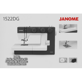 MAQUINA DE COSER JANOME 1522
