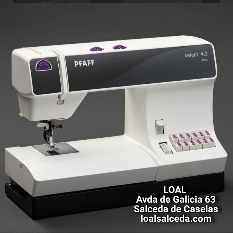 MAQUINA DE COSER PFAFF SELECT 4.2