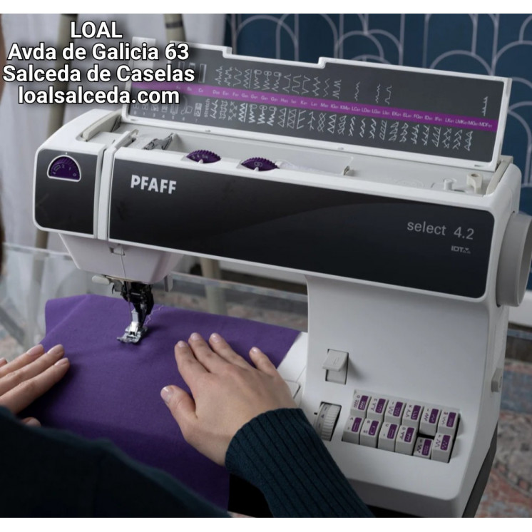 MAQUINA DE COSER PFAFF SELECT 4.2