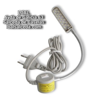 Lampara led de imán para máquinas de coser