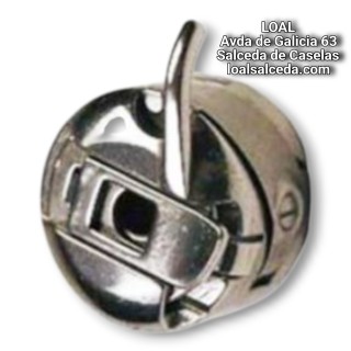 CAJA DE BOBINA DE LA MAQUINA DE COSER SINGER 15K88 ALFA 40