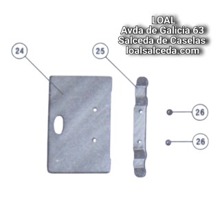 TORNILLO PLACA  CORREDERA REFREY TRANSFORMA