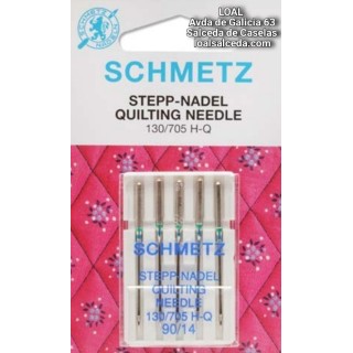 AGUJA PARA MAQUINAS DE COSER DOMESTICAS QUILTING 130/705 H-Q