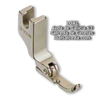 PRENSATELAS CREMALLERA IZQUIERDA MAQUINAS DE COSER INDUSTRIALES