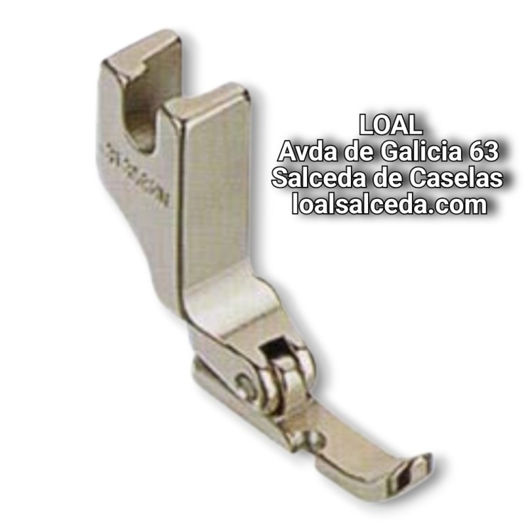 PRENSATELAS CREMALLERA IZQUIERDA MAQUINAS DE COSER INDUSTRIALES