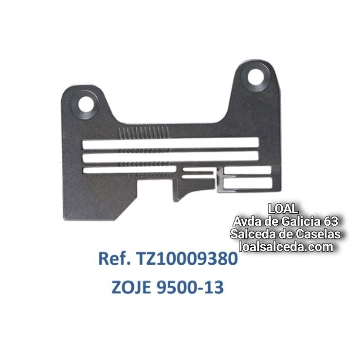 PLACA DE AGUJAS ZOJE 9500-13