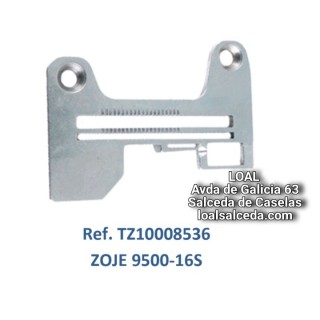 PLACA DE AGUJAS REMALLADORA ZOJE 9500 16S