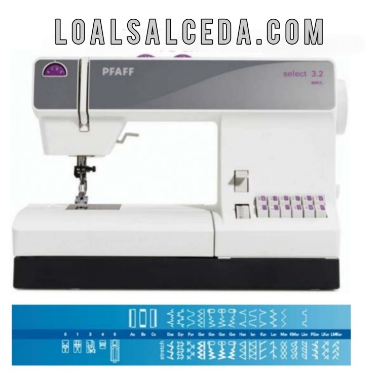 MAQUINA DE COSER PFAFF SELECT 3.2