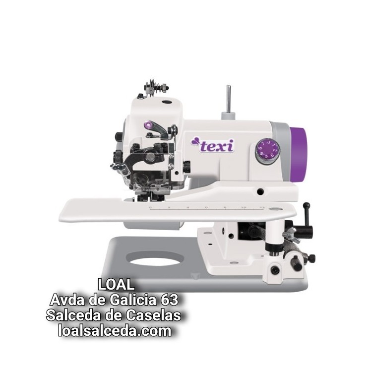 Maquina de coser puntada invisible