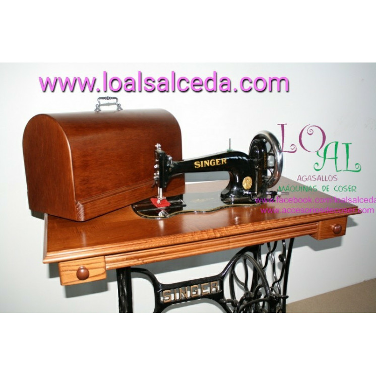 MESA DE CASTAÑO MACIZO PARA MAQUINAS DE COSER