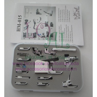 Caja variada 15 prensatelas
