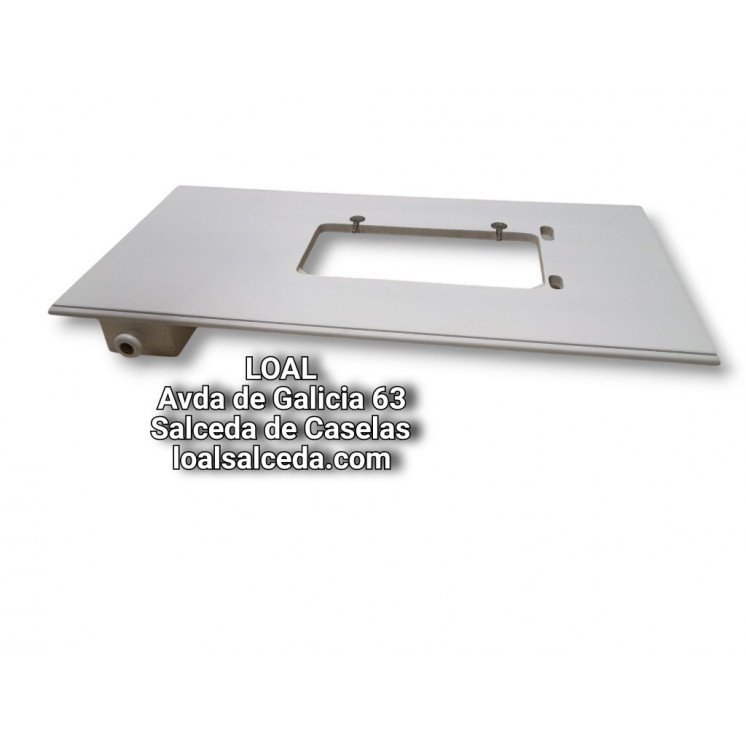 TABLERO PARA MAQUINA DE COSER UN CAJON COLOR BLANCO